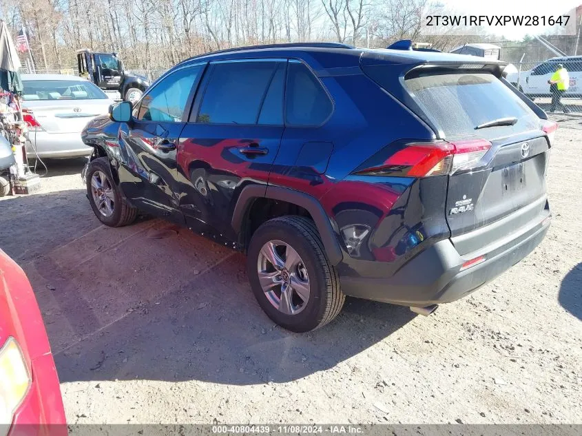 2023 Toyota Rav4 Xle VIN: 2T3W1RFVXPW281647 Lot: 40804439