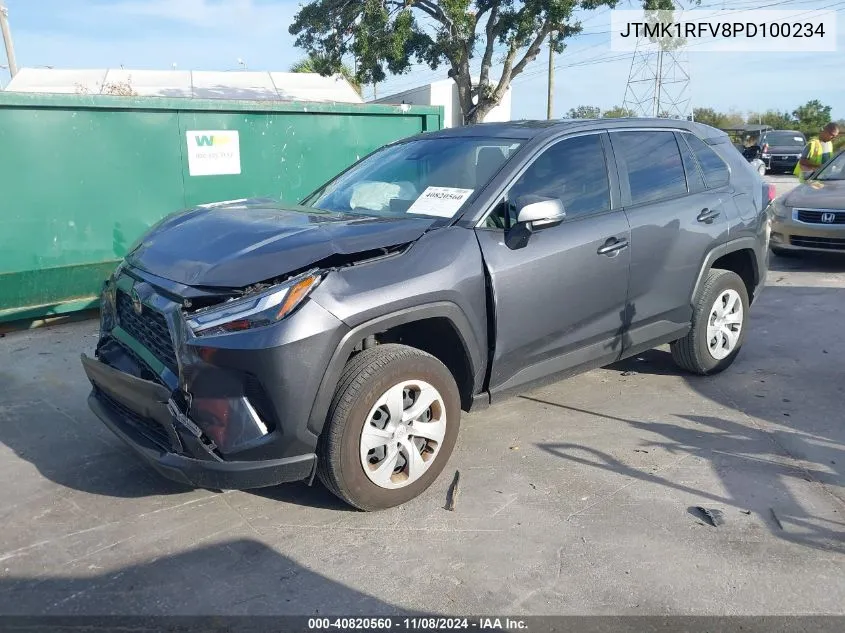 2023 Toyota Rav4 Le VIN: JTMK1RFV8PD100234 Lot: 40820560