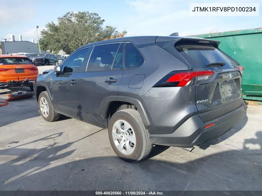 2023 Toyota Rav4 Le VIN: JTMK1RFV8PD100234 Lot: 40820560