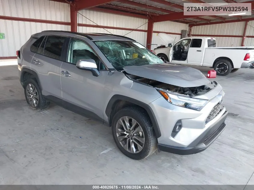 2023 Toyota Rav4 Xle Premium VIN: 2T3A1RFV5PW332594 Lot: 40825675