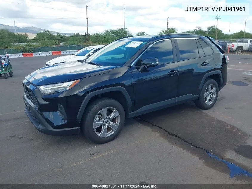 2023 Toyota Rav4 Xle VIN: JTMP1RFV7PJ041961 Lot: 40827501