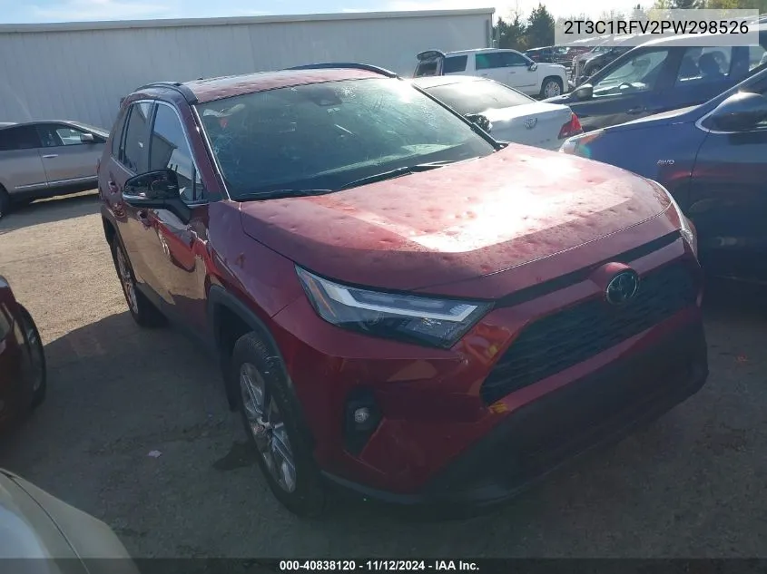 2023 Toyota Rav4 Xle Premium VIN: 2T3C1RFV2PW298526 Lot: 40838120