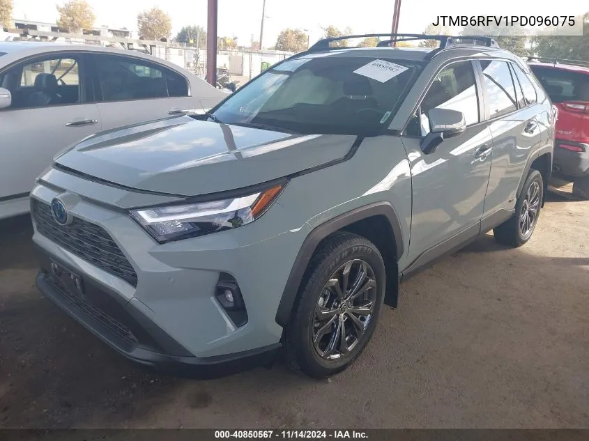 2023 Toyota Rav4 Hybrid Xle Premium VIN: JTMB6RFV1PD096075 Lot: 40850567