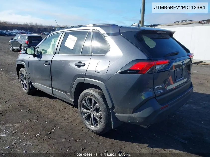 2023 Toyota Rav4 Hybrid Xle Premium VIN: JTMB6RFV2PD113384 Lot: 40864148