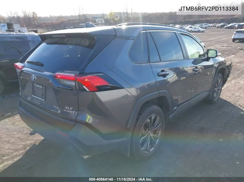 2023 Toyota Rav4 Hybrid Xle Premium VIN: JTMB6RFV2PD113384 Lot: 40864148