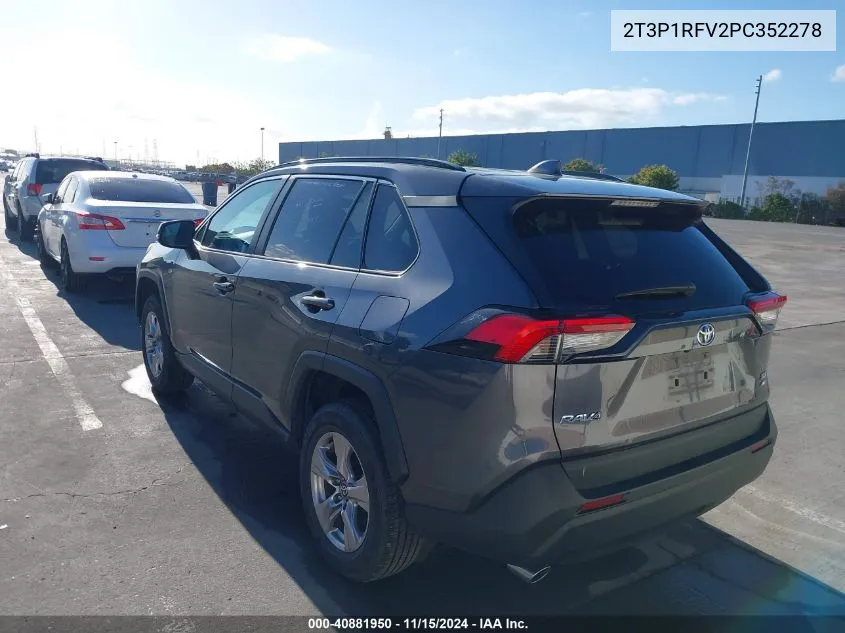 2023 Toyota Rav4 Xle VIN: 2T3P1RFV2PC352278 Lot: 40881950