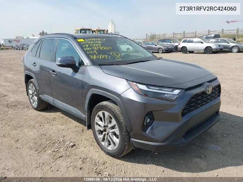 2024 Toyota Rav4 Xle/Xle Premium VIN: 2T3R1RFV2RC424060 Lot: 12066106