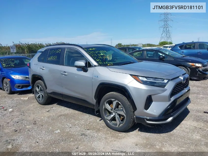 2024 Toyota Rav4 VIN: JTMGB3FV5RD181101 Lot: 12073629