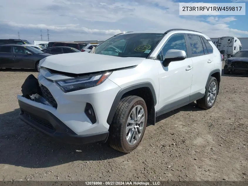 2024 Toyota Rav4 Xle/Xle Premium VIN: 2T3R1RFV1RW459817 Lot: 12076998