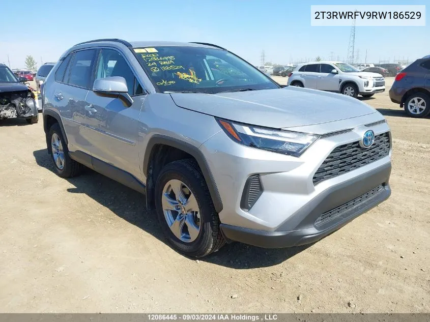 2024 Toyota Rav4 Hybrid Xle VIN: 2T3RWRFV9RW186529 Lot: 12086445