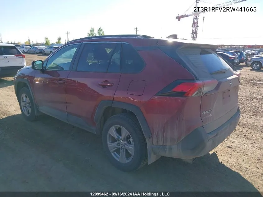 2024 Toyota Rav4 Xle/Xle Premium VIN: 2T3R1RFV2RW441665 Lot: 12099462