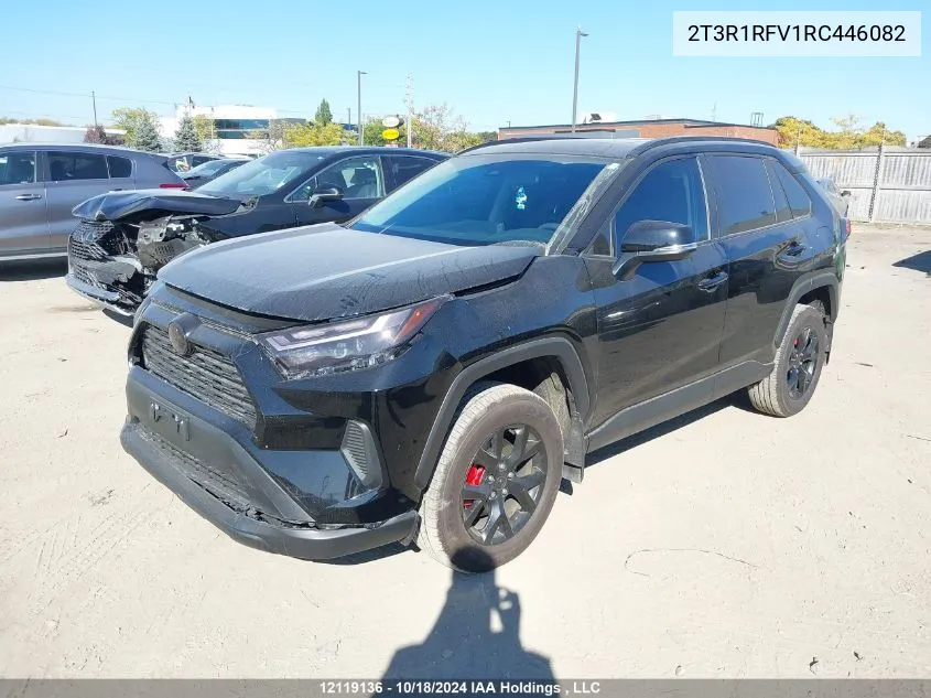 2024 Toyota Rav4 Xle VIN: 2T3R1RFV1RC446082 Lot: 12119136