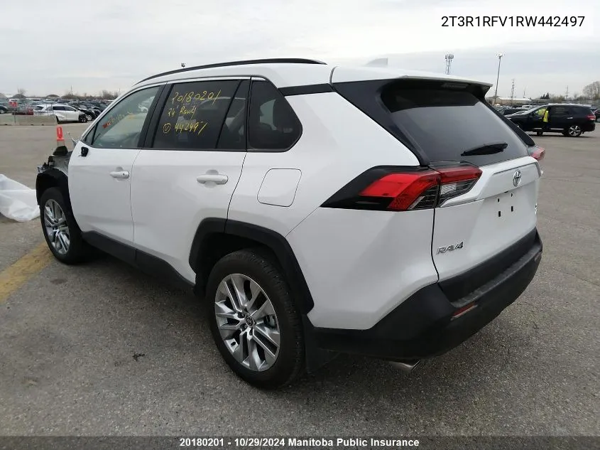 2024 Toyota Rav4 Xle VIN: 2T3R1RFV1RW442497 Lot: 20180201