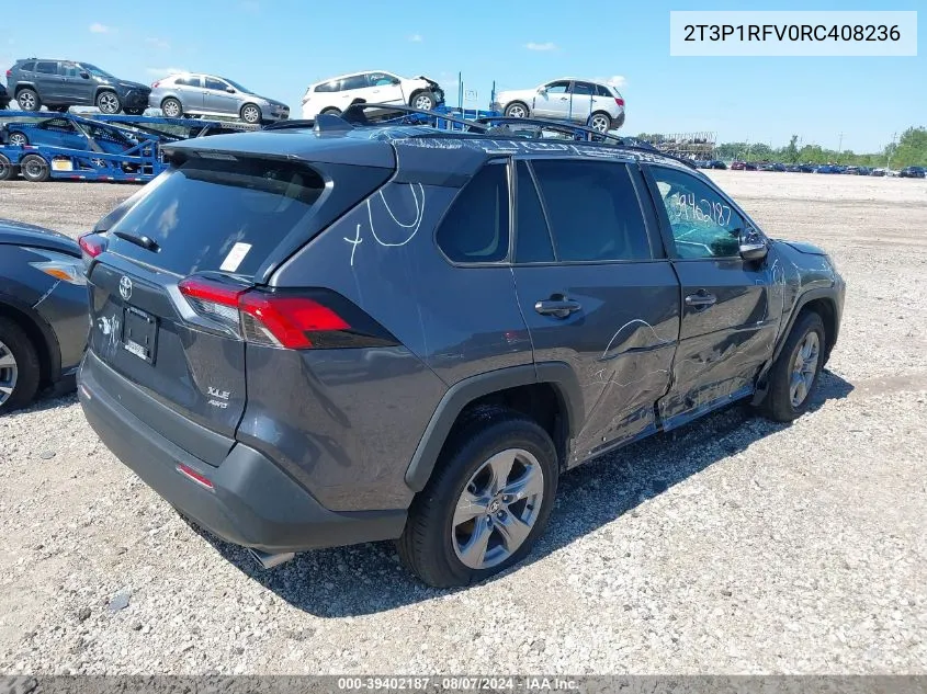 2T3P1RFV0RC408236 2024 Toyota Rav4 Xle