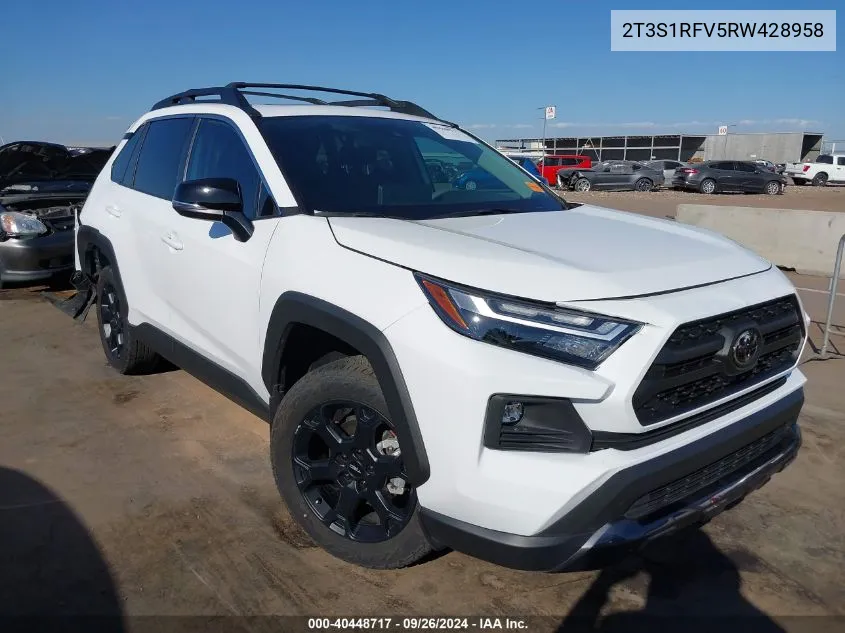 2024 Toyota Rav4 Trd Off Road VIN: 2T3S1RFV5RW428958 Lot: 40448717