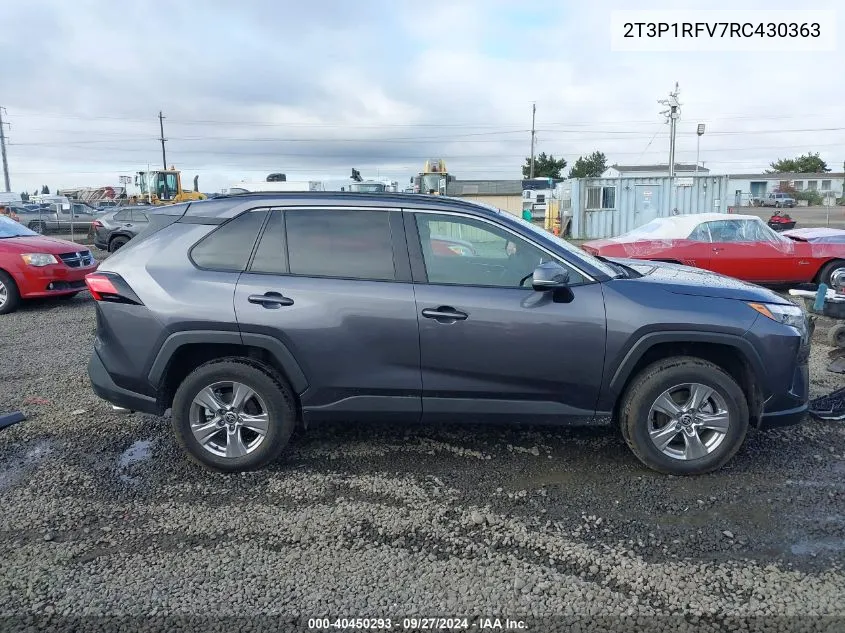 2T3P1RFV7RC430363 2024 Toyota Rav4 Xle