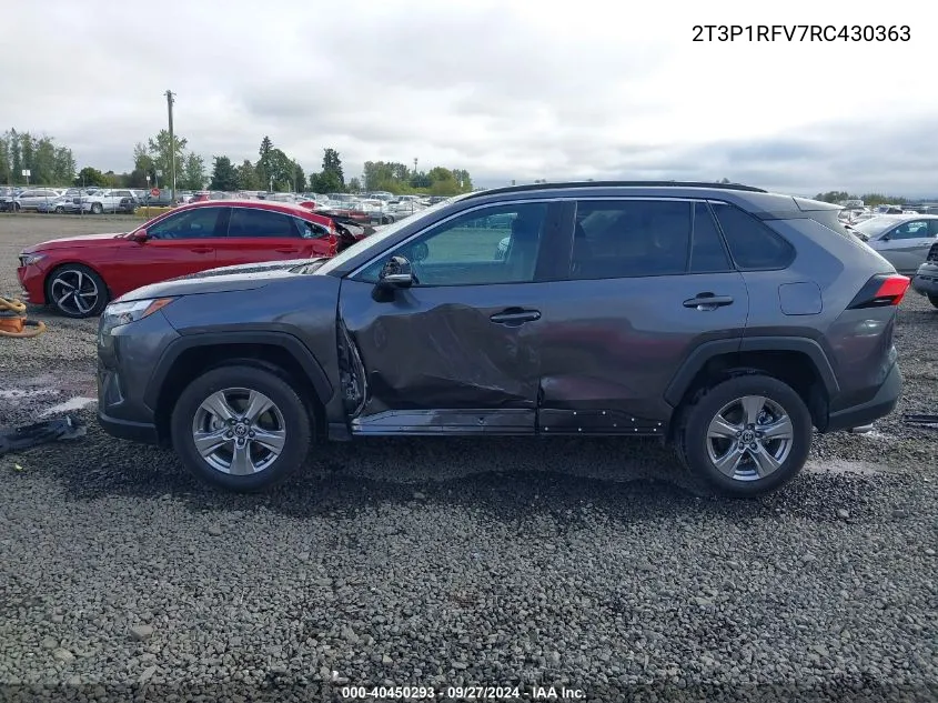 2T3P1RFV7RC430363 2024 Toyota Rav4 Xle