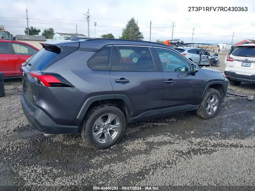 2T3P1RFV7RC430363 2024 Toyota Rav4 Xle