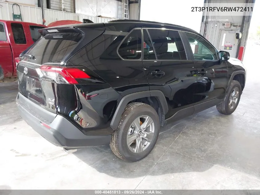 2024 Toyota Rav4 Xle VIN: 2T3P1RFV6RW472411 Lot: 40451813