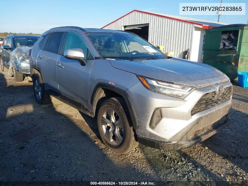 2024 Toyota Rav4 Xle/Xle Premium VIN: 2T3W1RFV2RC283865 Lot: 40586624