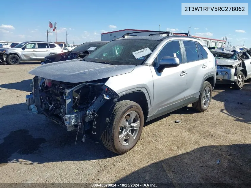 2T3W1RFV5RC278062 2024 Toyota Rav4 Xle