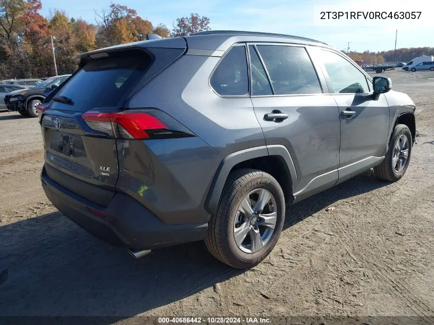 2024 Toyota Rav4 Xle VIN: 2T3P1RFV0RC463057 Lot: 40686442