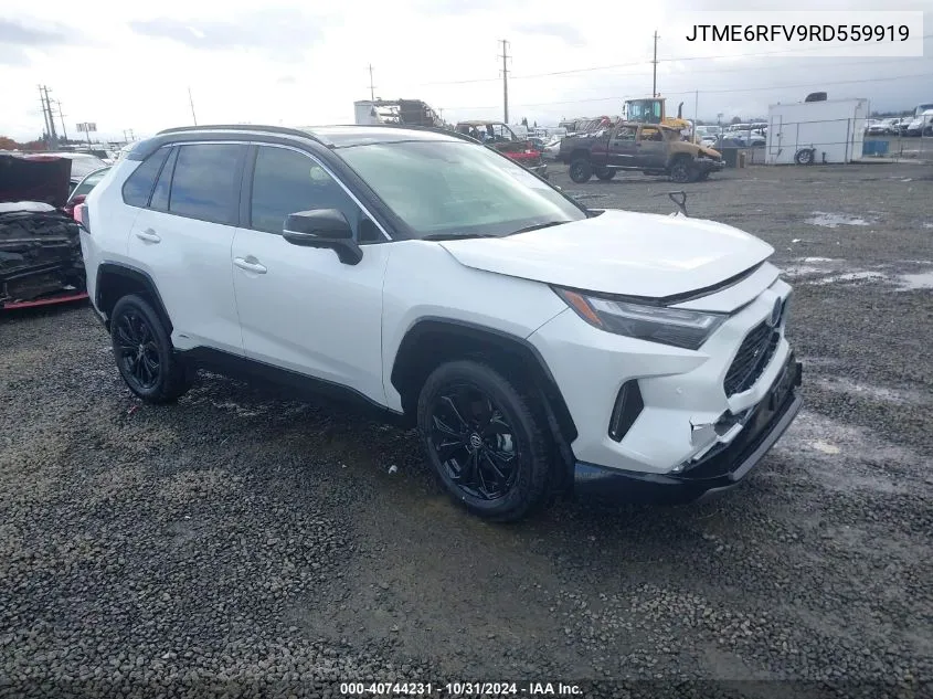 2024 Toyota Rav4 Hybrid Xse VIN: JTME6RFV9RD559919 Lot: 40744231