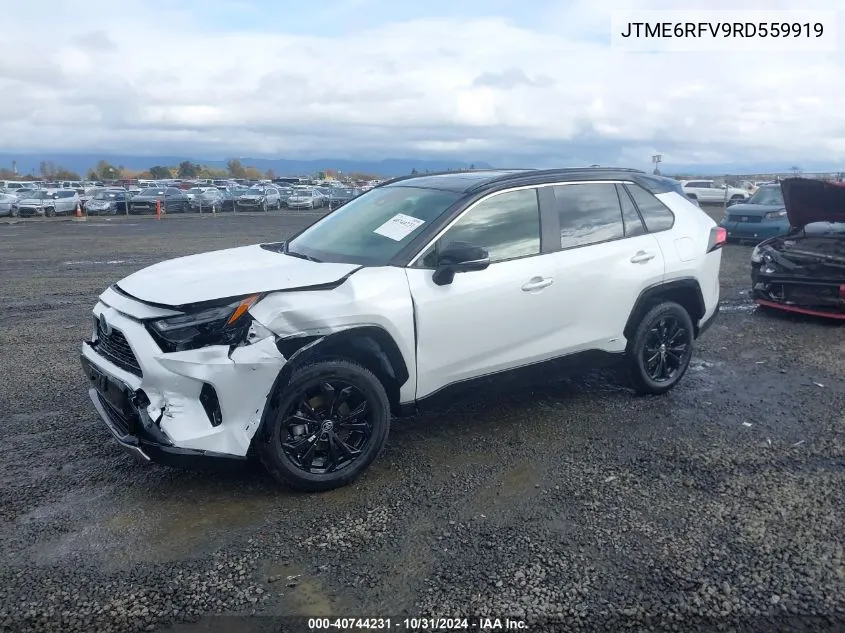 JTME6RFV9RD559919 2024 Toyota Rav4 Hybrid Xse