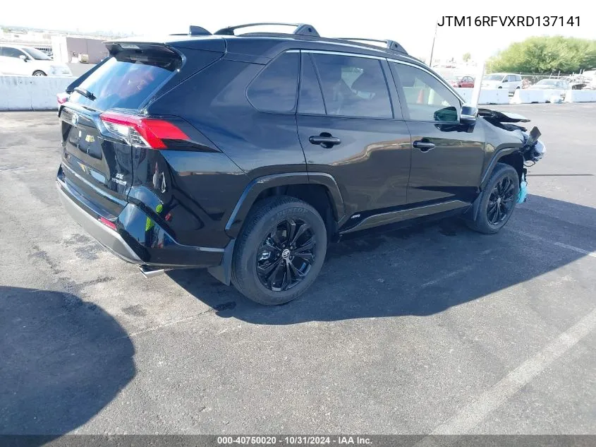 2024 Toyota Rav4 Hybrid Se VIN: JTM16RFVXRD137141 Lot: 40750020