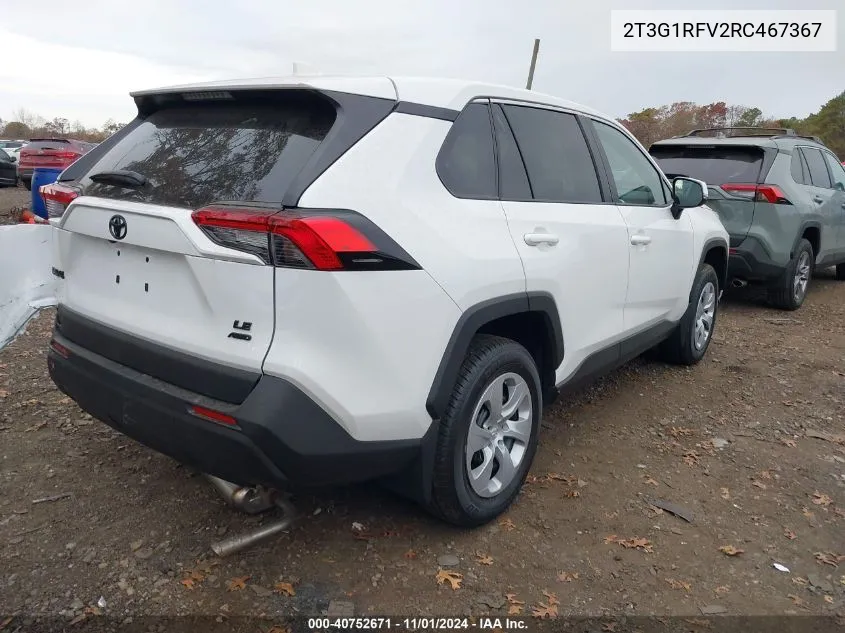 2T3G1RFV2RC467367 2024 Toyota Rav4 Le