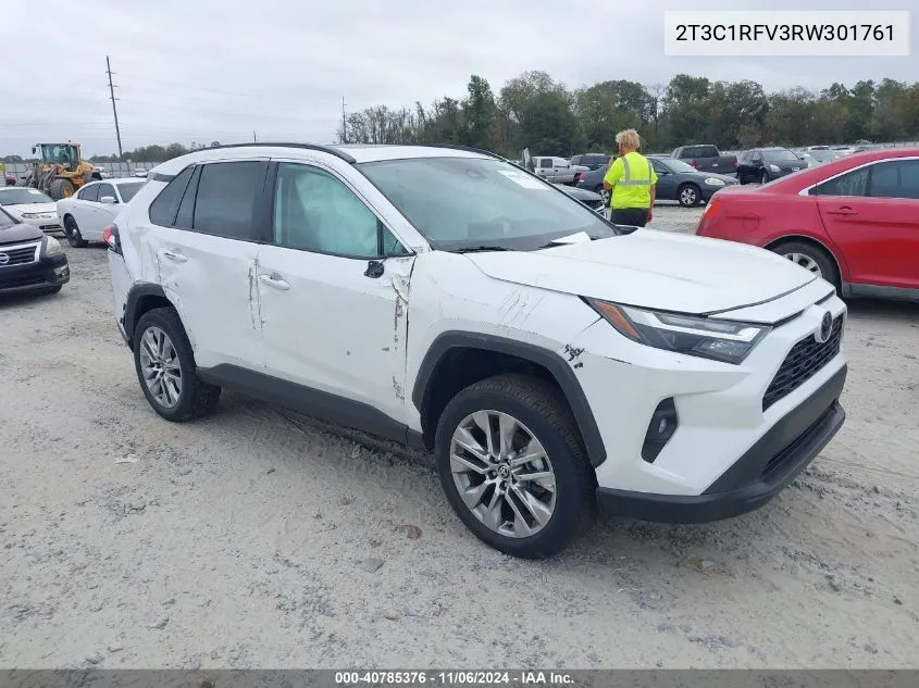 2024 Toyota Rav4 Xle Premium VIN: 2T3C1RFV3RW301761 Lot: 40785376