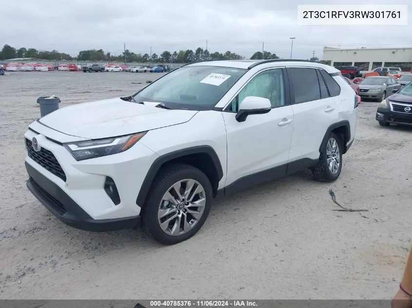 2024 Toyota Rav4 Xle Premium VIN: 2T3C1RFV3RW301761 Lot: 40785376