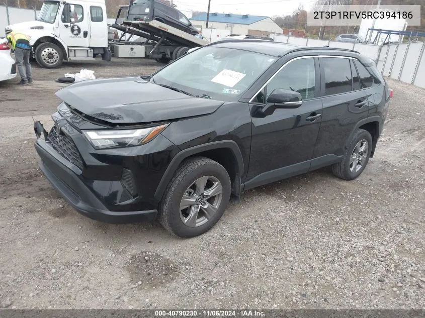 2024 Toyota Rav4 Xle VIN: 2T3P1RFV5RC394186 Lot: 40790230