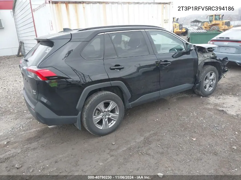 2024 Toyota Rav4 Xle VIN: 2T3P1RFV5RC394186 Lot: 40790230