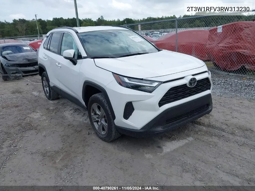 2024 Toyota Rav4 Xle VIN: 2T3W1RFV3RW313230 Lot: 40790261