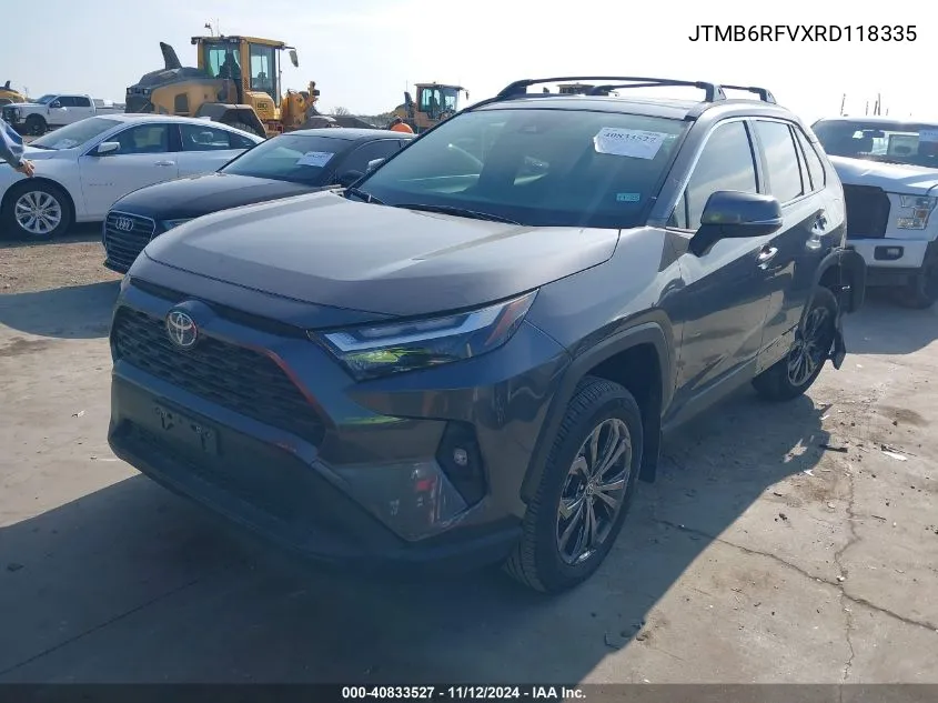 2024 Toyota Rav4 Hybrid Xle Premium VIN: JTMB6RFVXRD118335 Lot: 40833527