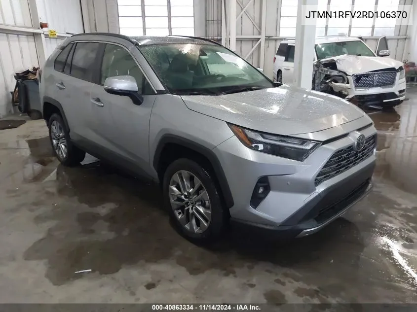 2024 Toyota Rav4 Limited VIN: JTMN1RFV2RD106370 Lot: 40863334