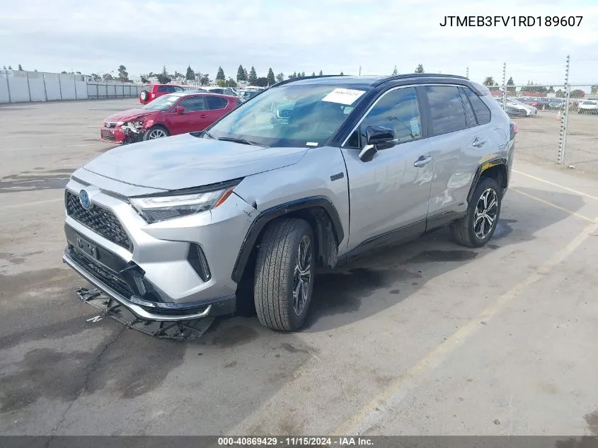 2024 Toyota Rav4 Prime Xse VIN: JTMEB3FV1RD189607 Lot: 40869429