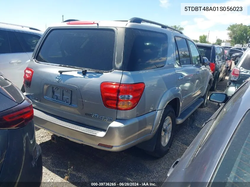 5TDBT48A01S056023 2001 Toyota Sequoia Limited