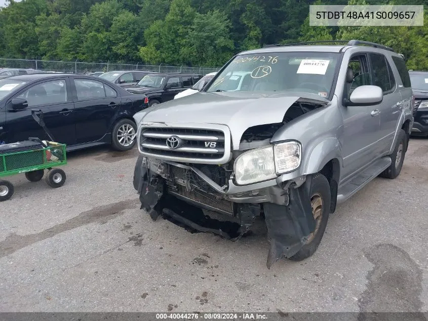 5TDBT48A41S009657 2001 Toyota Sequoia Limited V8