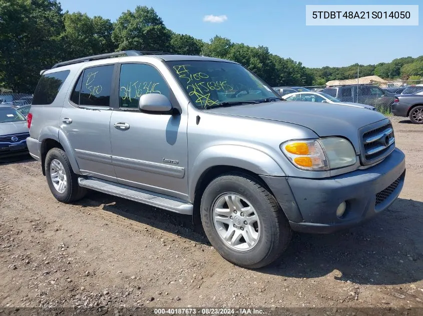 5TDBT48A21S014050 2001 Toyota Sequoia Limited V8