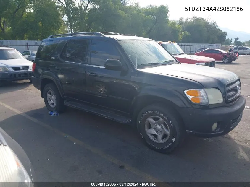 5TDZT34A42S082186 2002 Toyota Sequoia Sr5