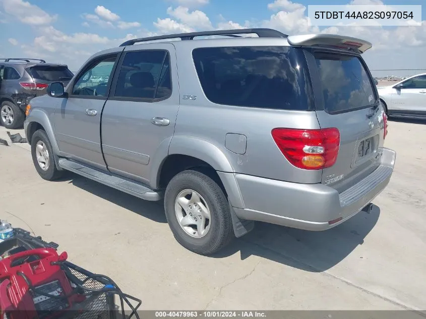 2002 Toyota Sequoia Sr5 V8 VIN: 5TDBT44A82S097054 Lot: 40479963