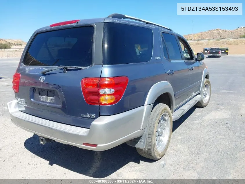 5TDZT34A53S153493 2003 Toyota Sequoia Sr5