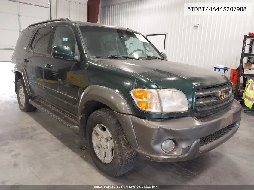 5TDBT44A44S207908 2004 Toyota Sequoia Sr5 V8