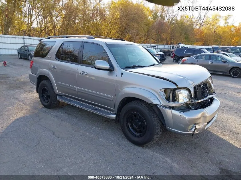 2004 Toyota Sequoia Sr5 VIN: XX5TDBT44A54S2088 Lot: 40573880