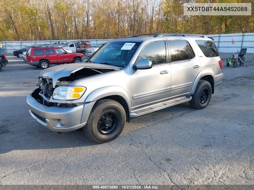 2004 Toyota Sequoia Sr5 VIN: XX5TDBT44A54S2088 Lot: 40573880