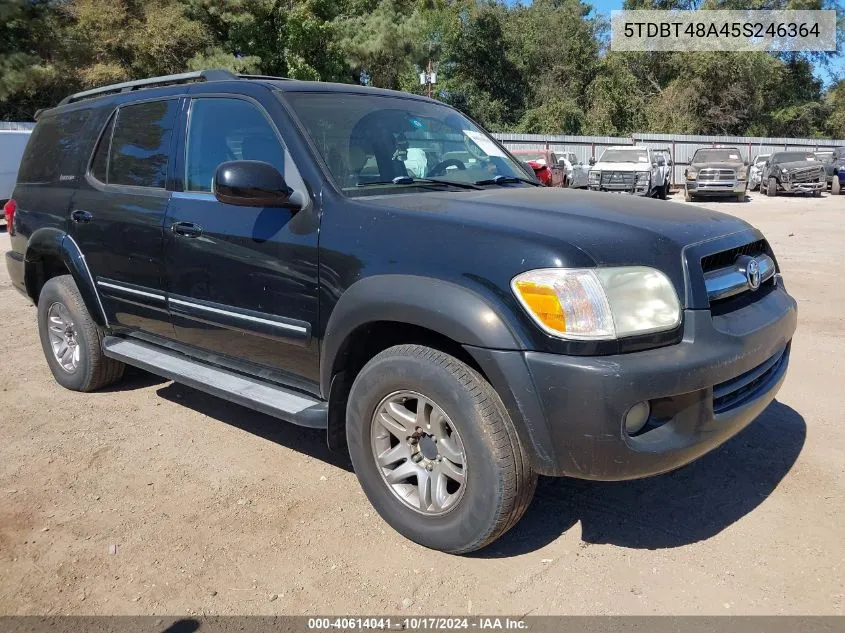 2005 Toyota Sequoia Limited V8 VIN: 5TDBT48A45S246364 Lot: 40614041