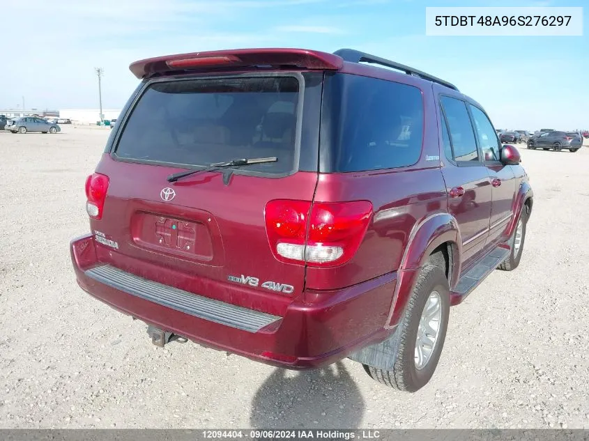 5TDBT48A96S276297 2006 Toyota Sequoia Limited