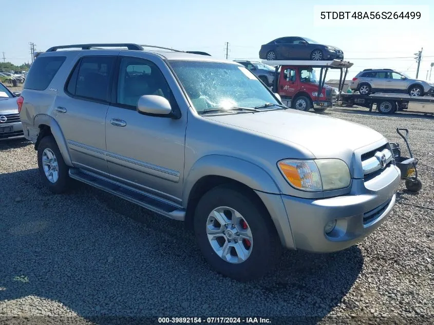 2006 Toyota Sequoia Limited V8 VIN: 5TDBT48A56S264499 Lot: 39892154